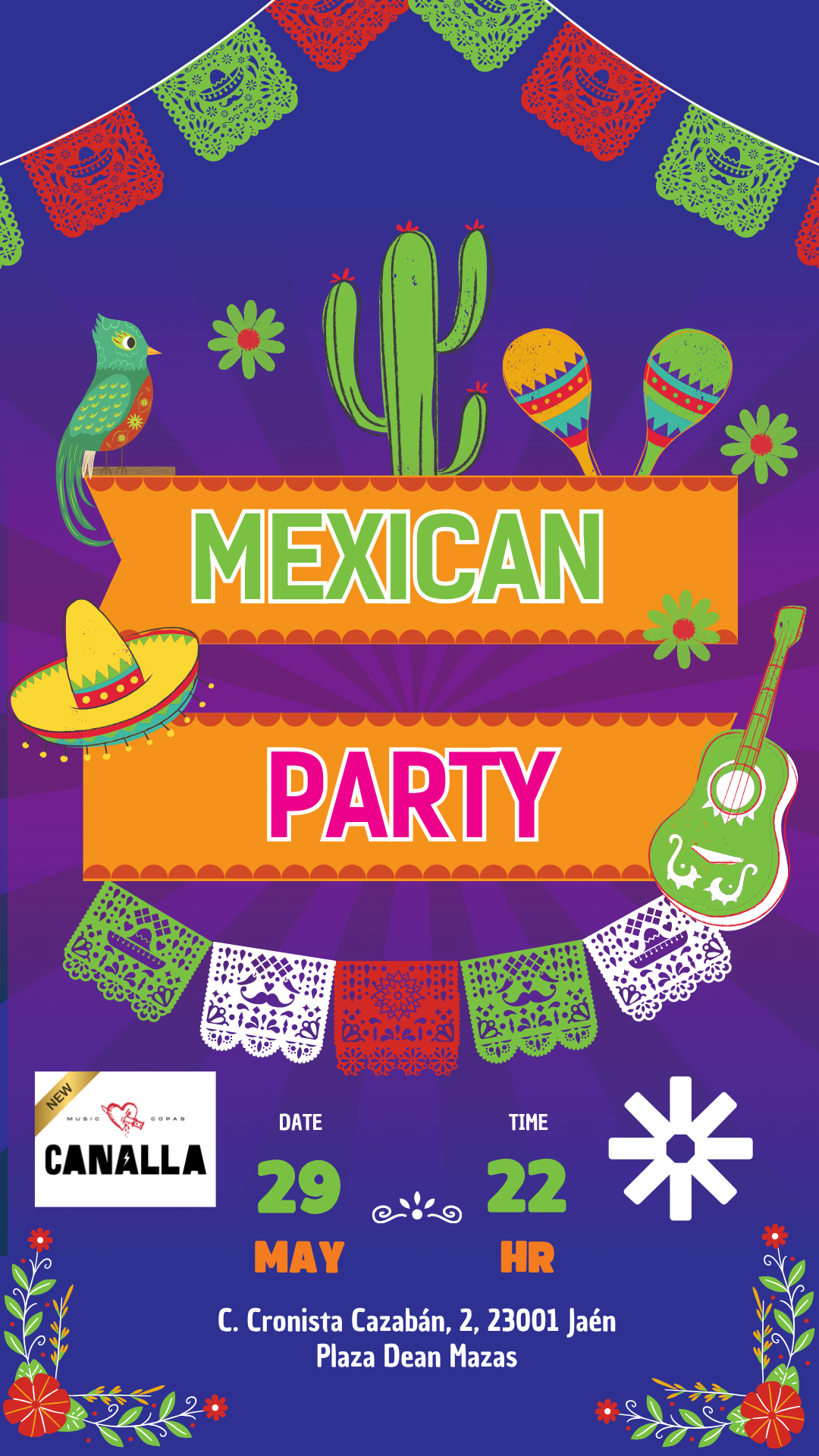 Fiesta Mexicana: ¡Estrenamos Pub CANALLA!