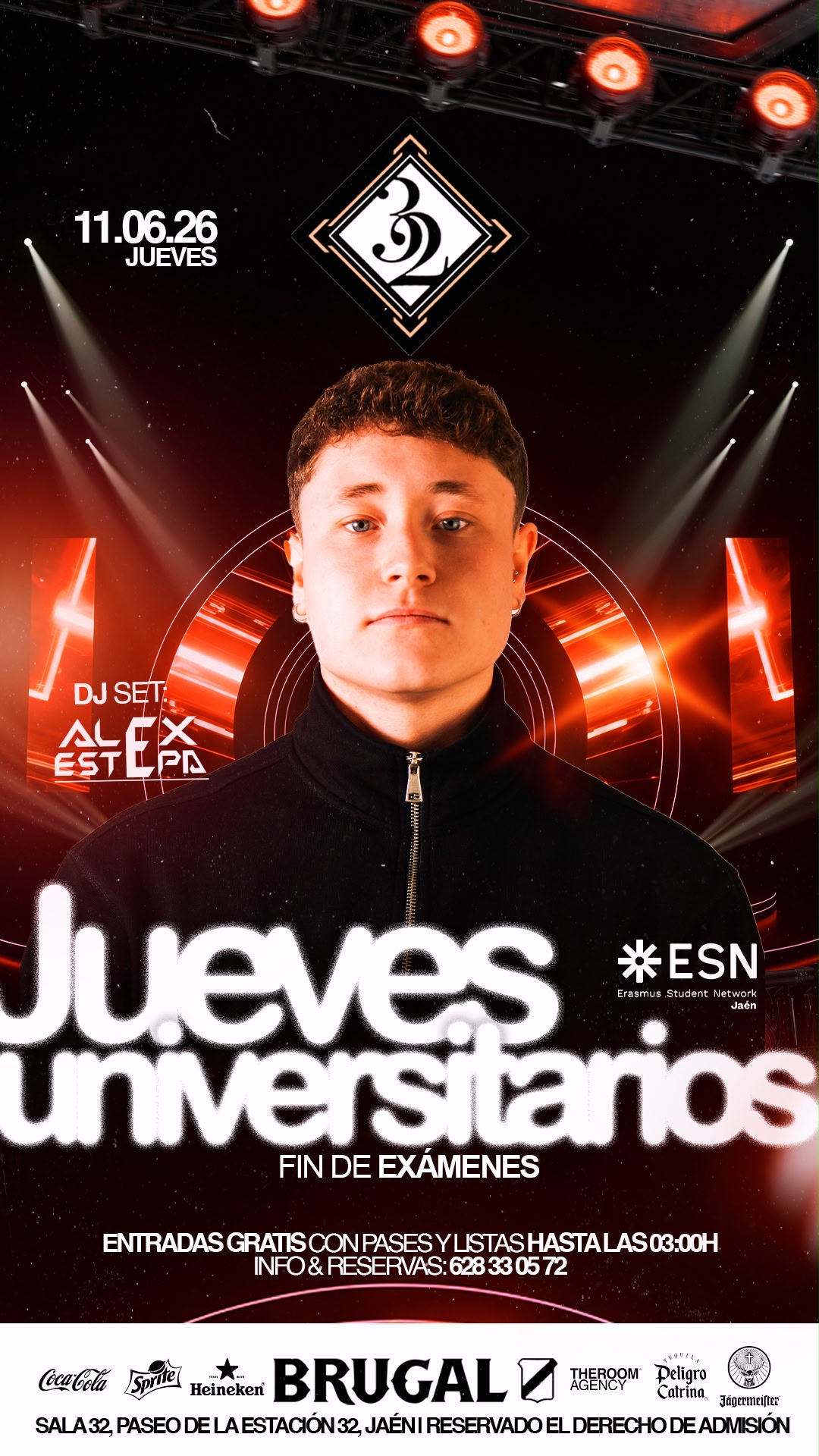 University Thursdays: End of Exams Party @ Sala 32 🎓