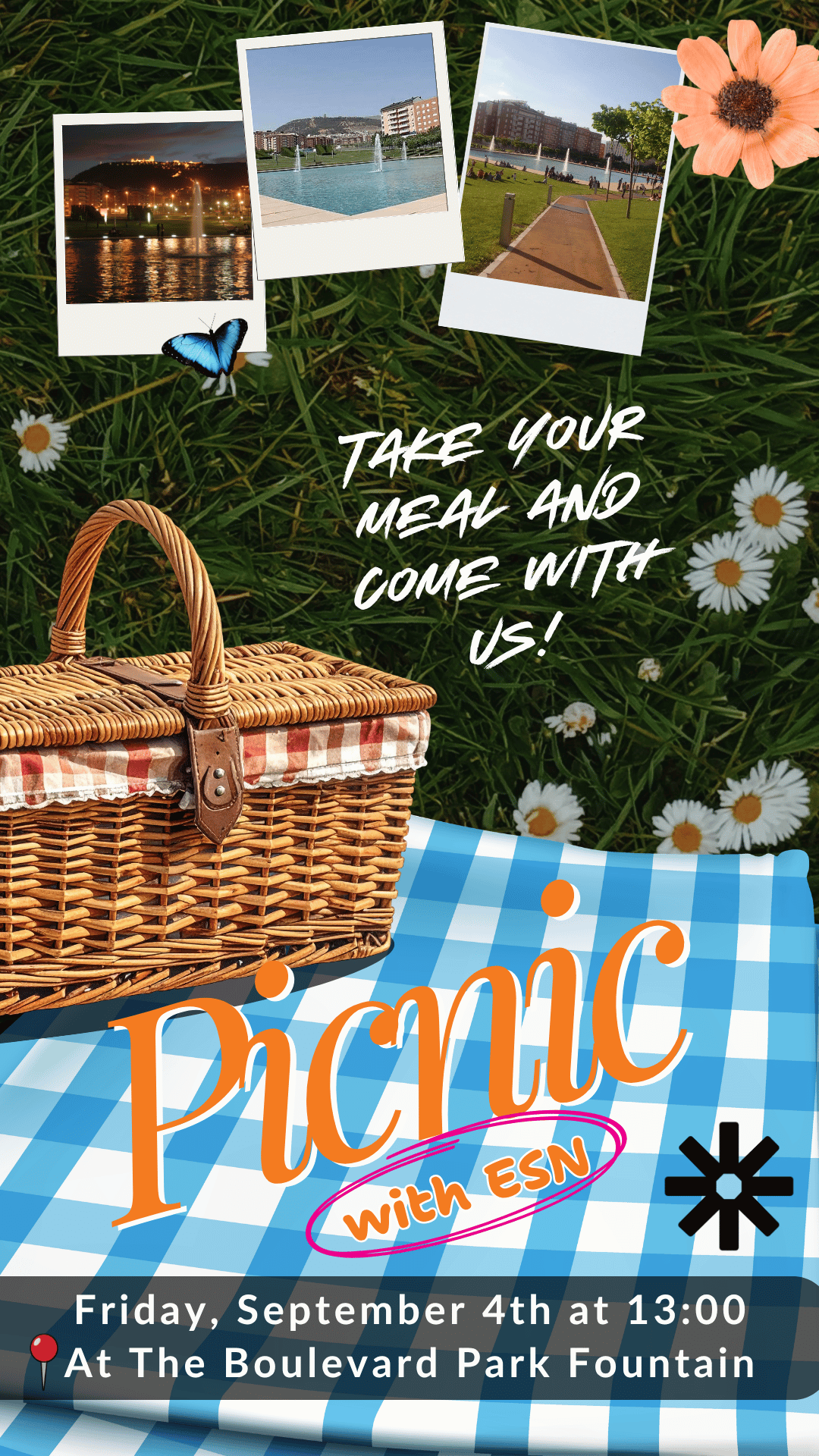 🧺 Picnic with ESN @ Boulevard Park 🌸