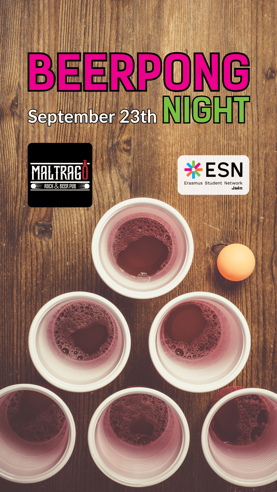 🏓 Beer Pong Night @ Cacharreria Black 🍻