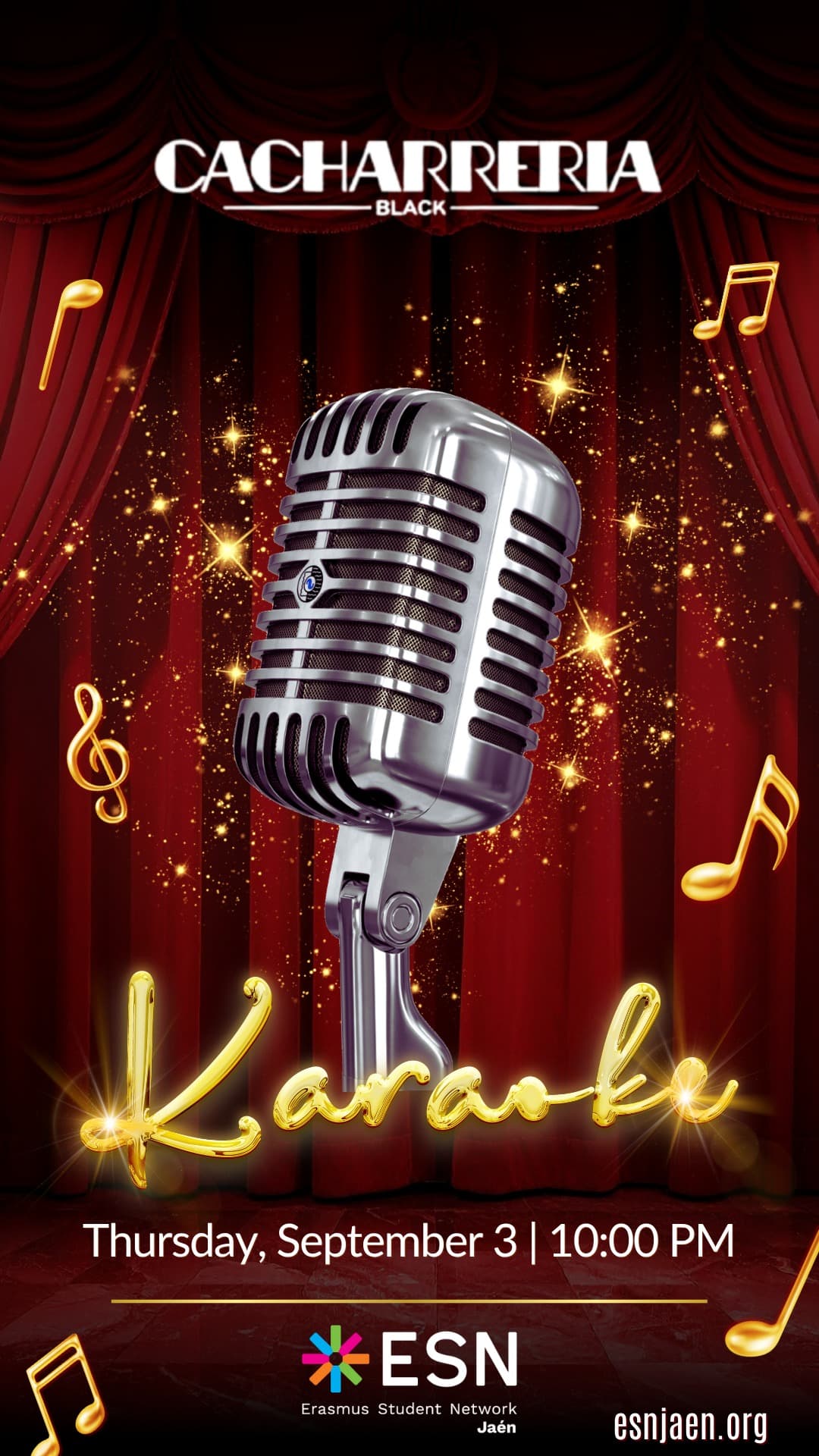 🎤 Karaoke Night @ Cacharrería Black 🌟